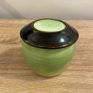Pottery Butter Bell-signed